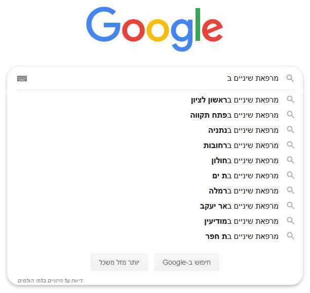 קידום אתרים לוקאלי